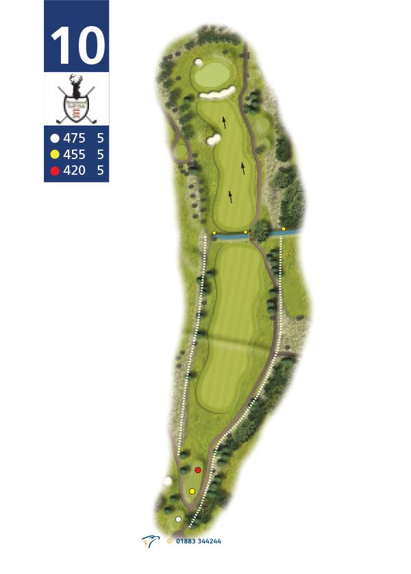 Hole planner, hole 10