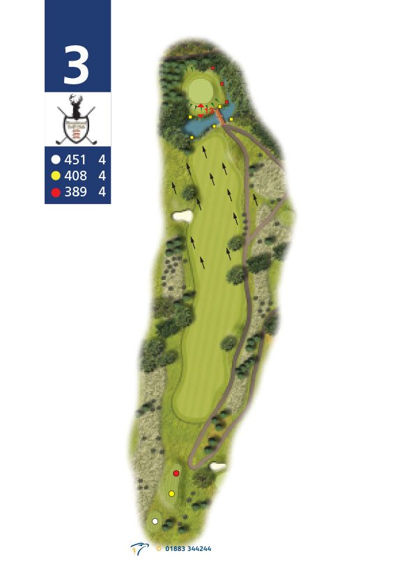 Hole planner, hole 3