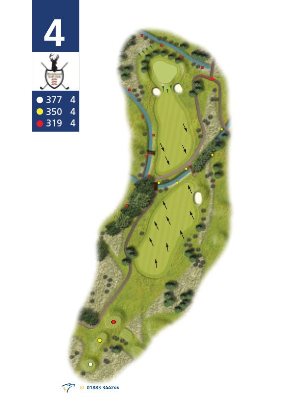 Hole planner, hole 4